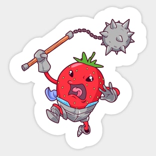 Roleplay Character - Cleric - Healer - Strawberry Sticker